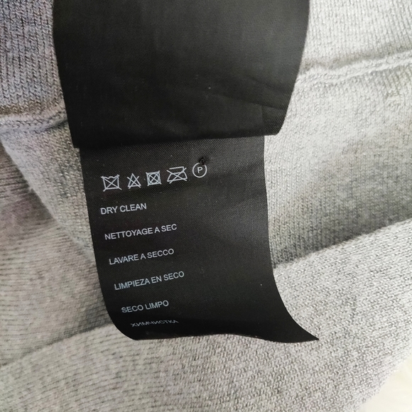 Club Monaco Grey Knit Dress with Twist Back - Picture 7 of 8